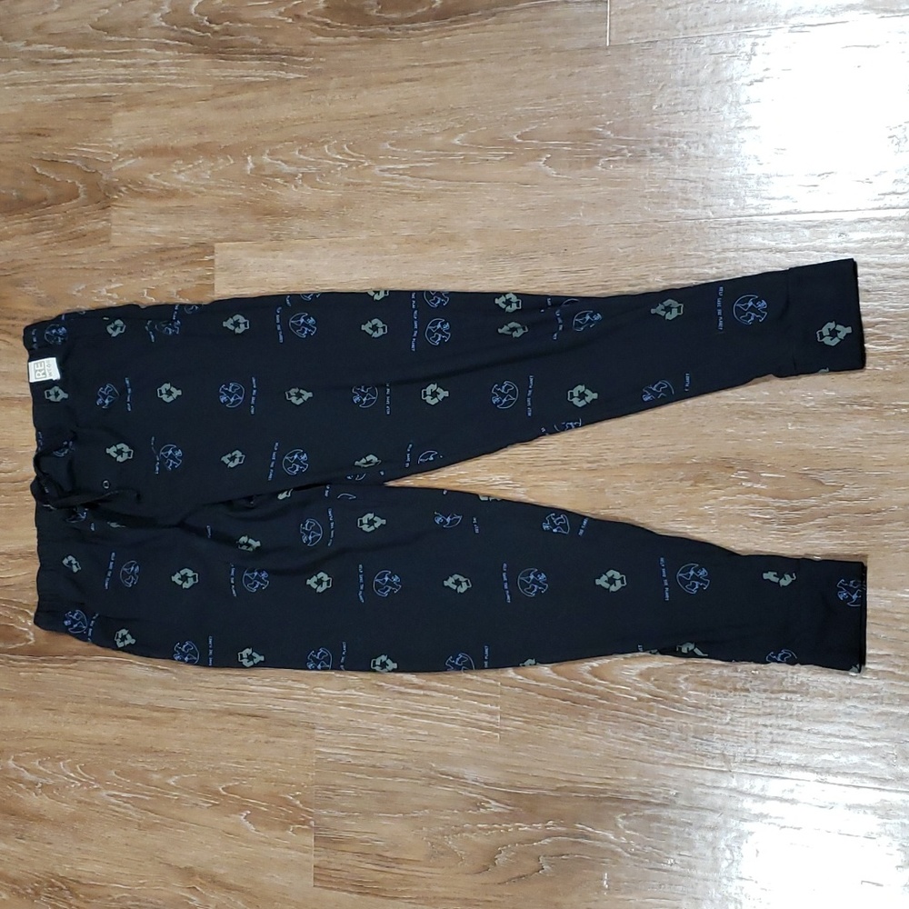 (S) ReWear Upcycled Materials Loose Fit Lounge Pants Recycled Comfortable Casual